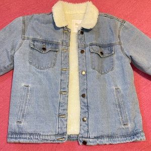 Lined denim Jacket